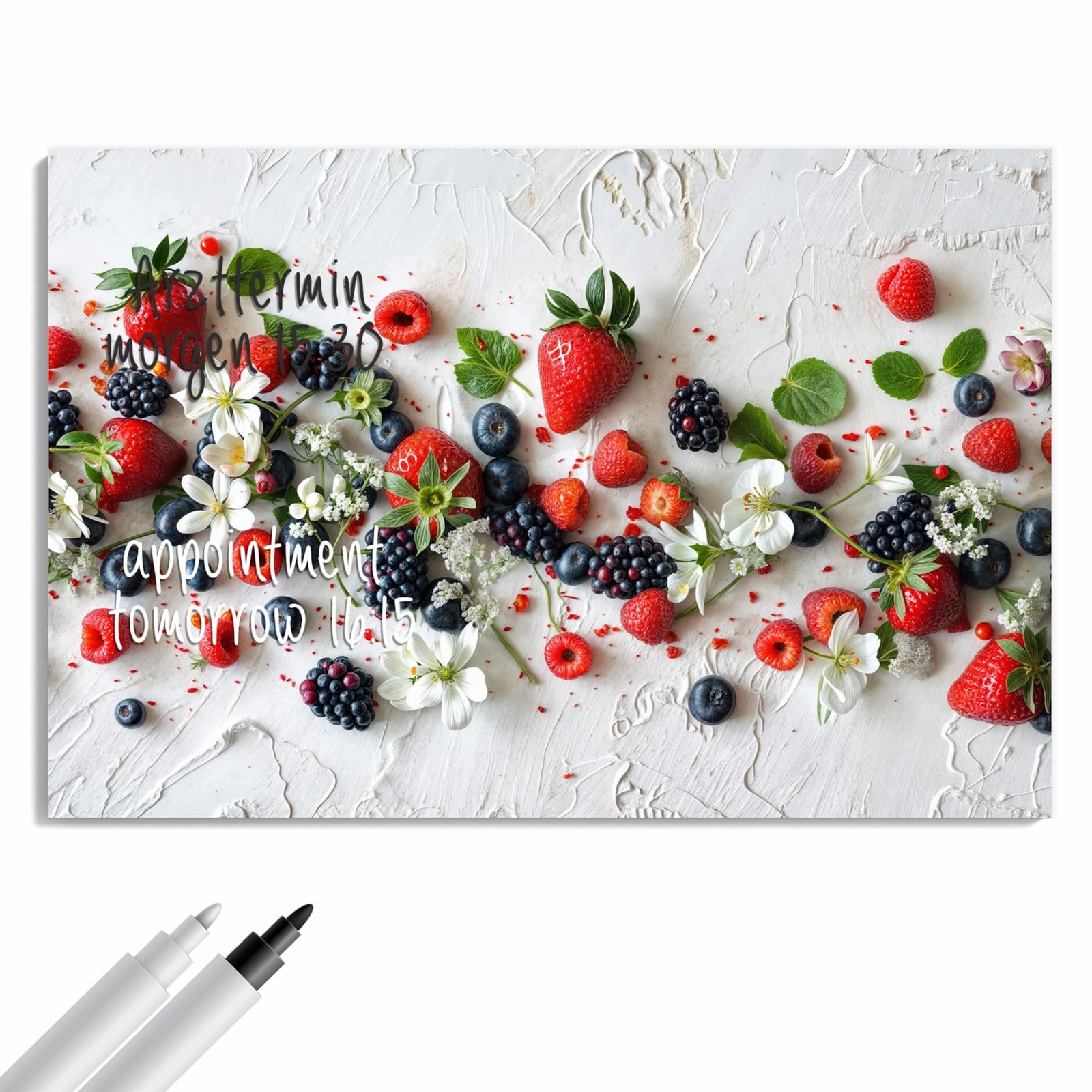 Magnetická tabule – obraz na zeď Barevná směs bobulí | 90 × 60 cm