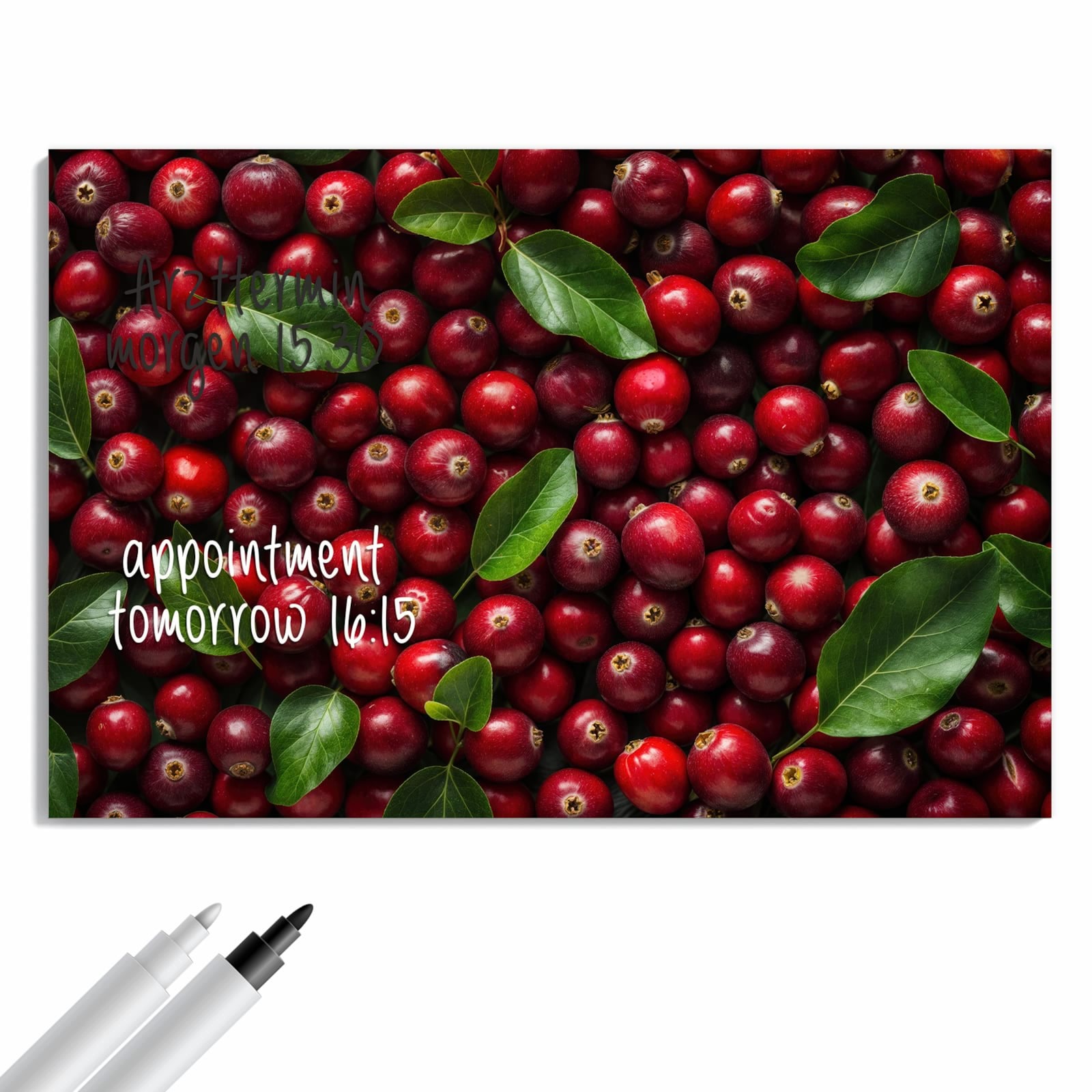 Magnetická tabule – obraz na zeď Květinový vzor – motiv 1 | 60 × 40 cm