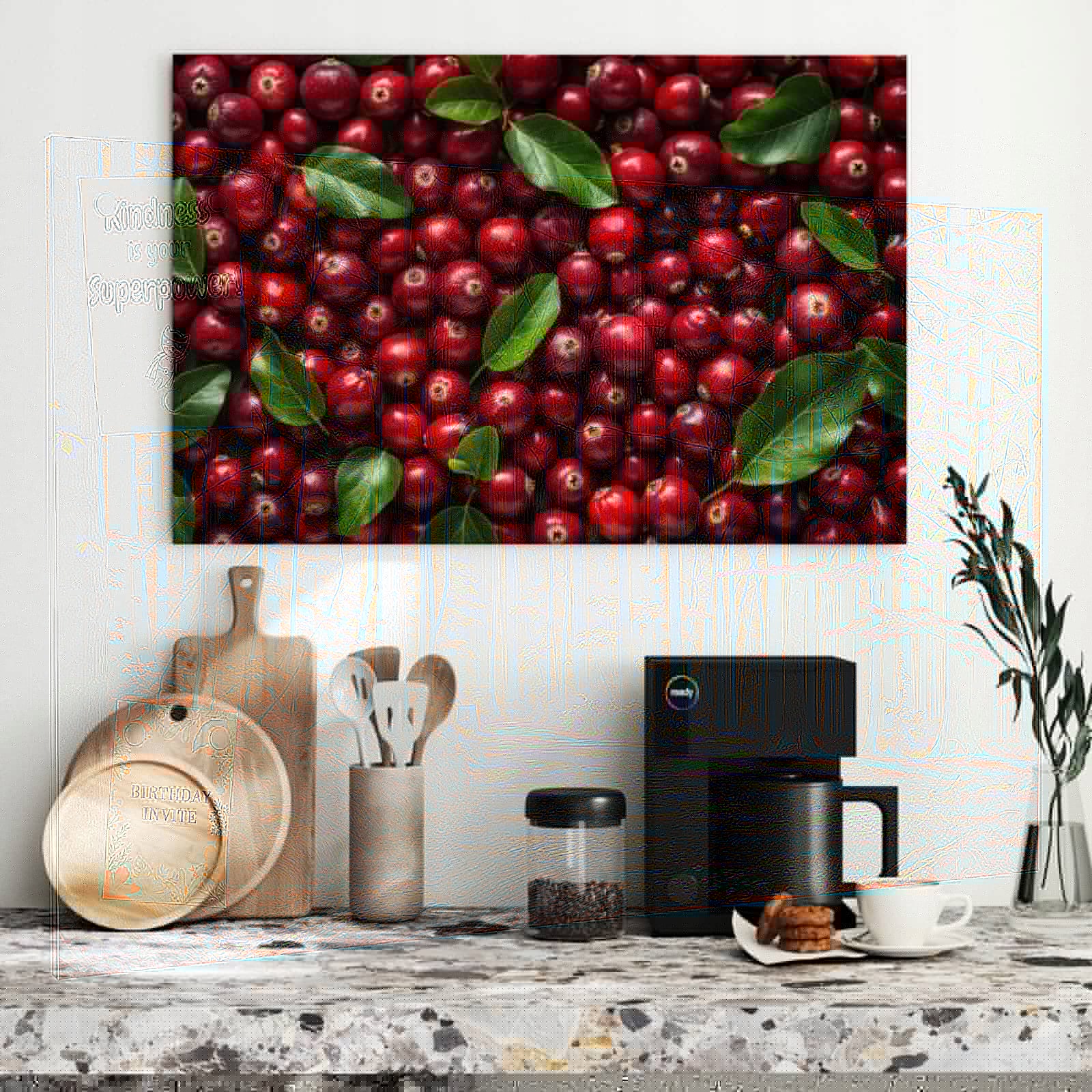 Magnetická tabule – obraz na zeď Podzimní lesní stezka | 90 × 60 cm
