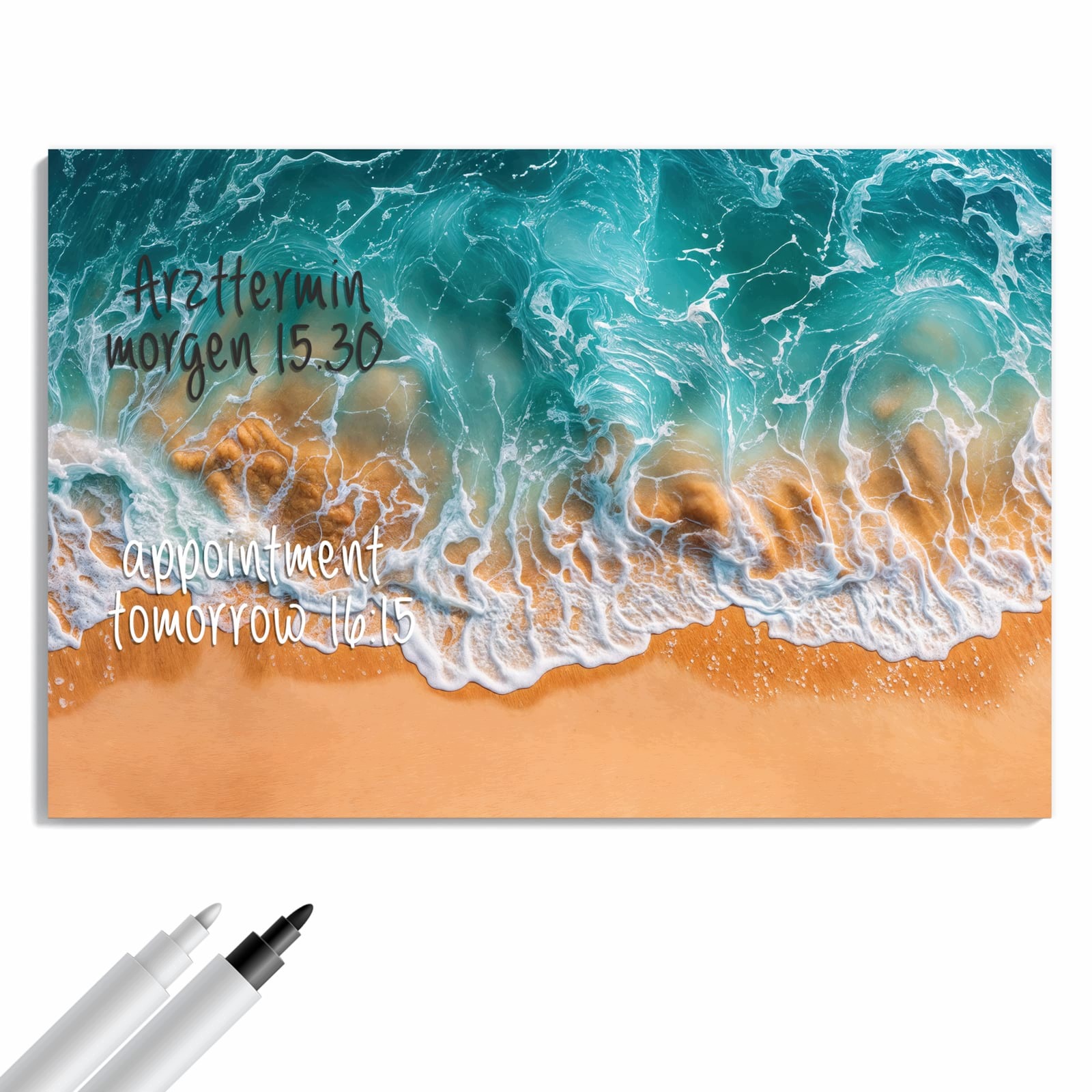 Magnetická tabule – obraz na zeď Jemné mořské vlny | 60 × 40 cm