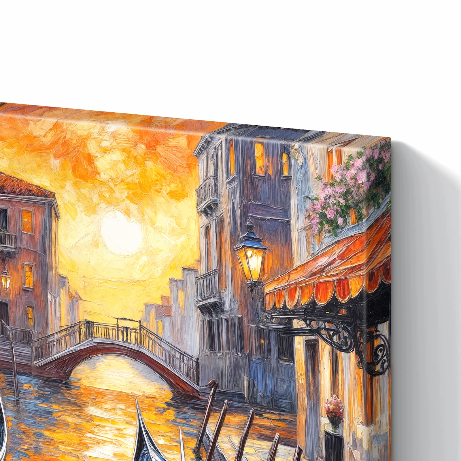 Magnetická tabule – obraz na zeď Romantický výhled na město | 90 × 60 cm