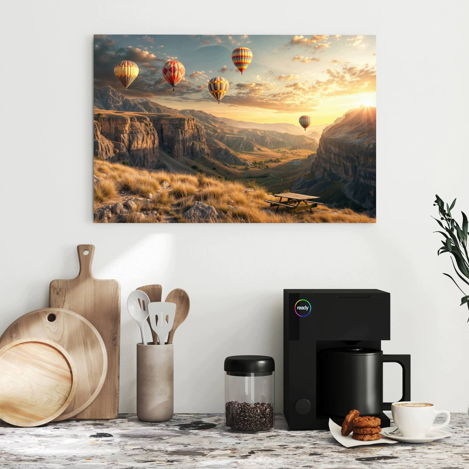 Magnetická tabule – obraz na zeď Zimní krajina slunce | 90 × 60 cm