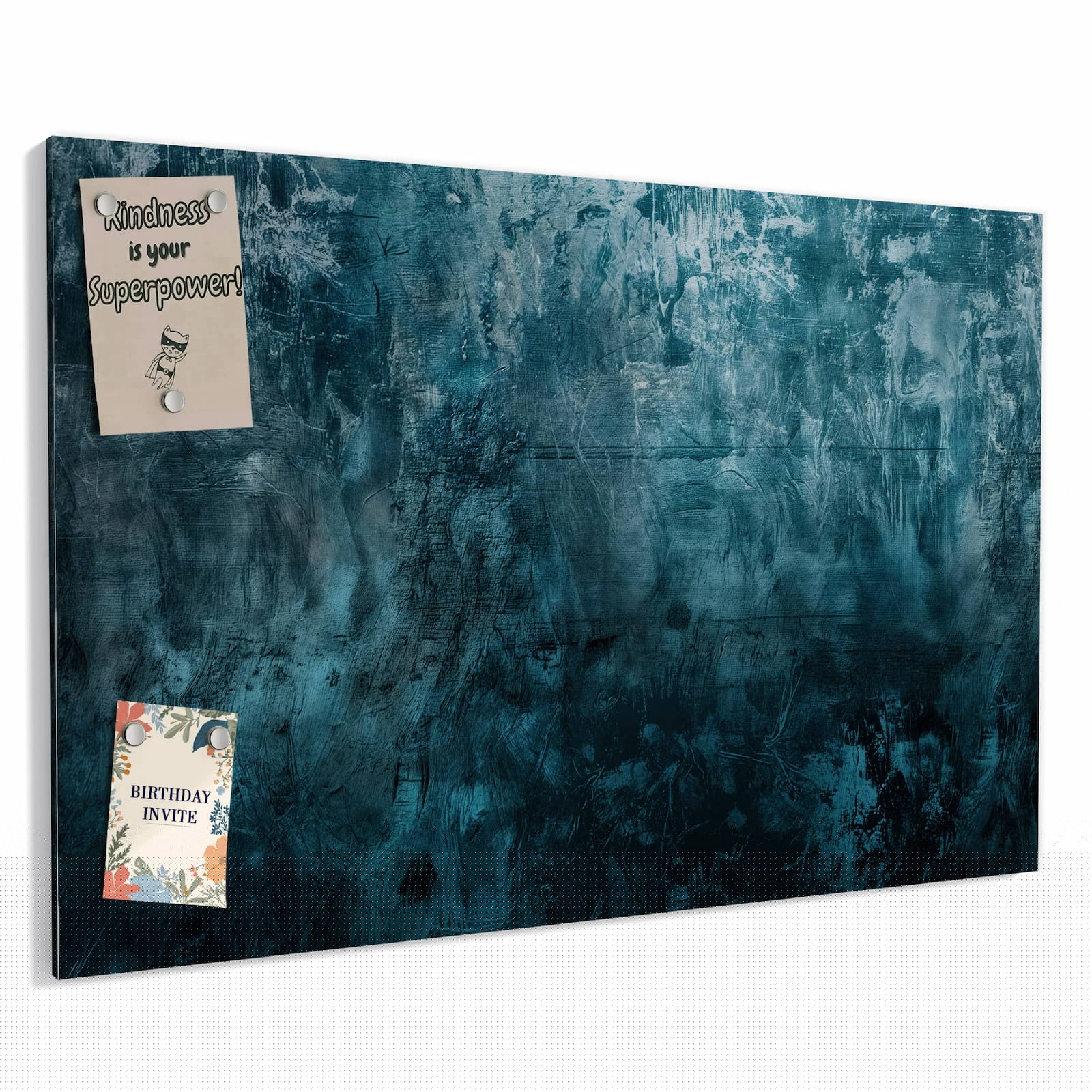 Magnetická tabule – obraz na zeď Déšť a světla města | 90 × 60 cm