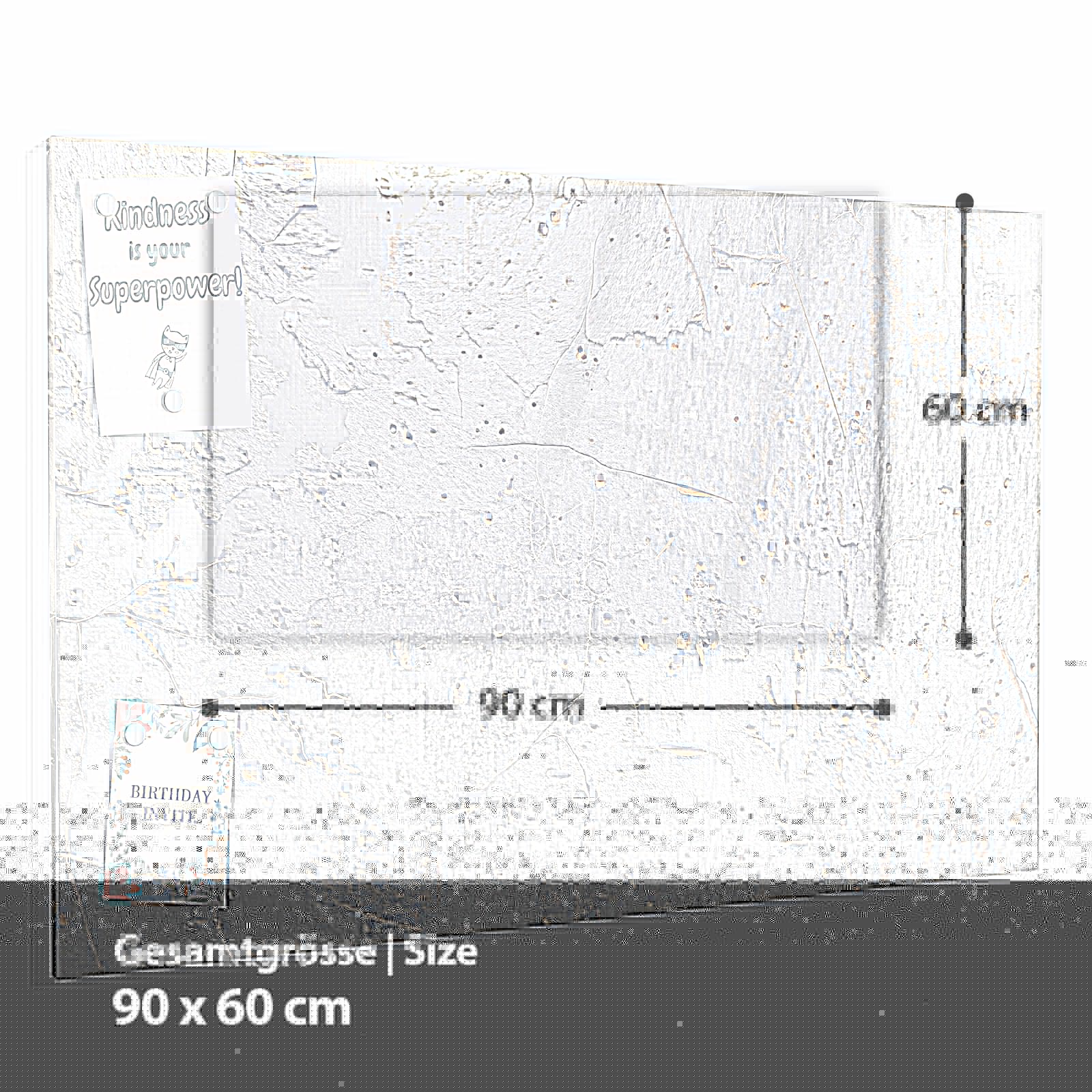 Magnetická tabule – obraz na zeď Zvířata v džungli | 60 × 40 cm
