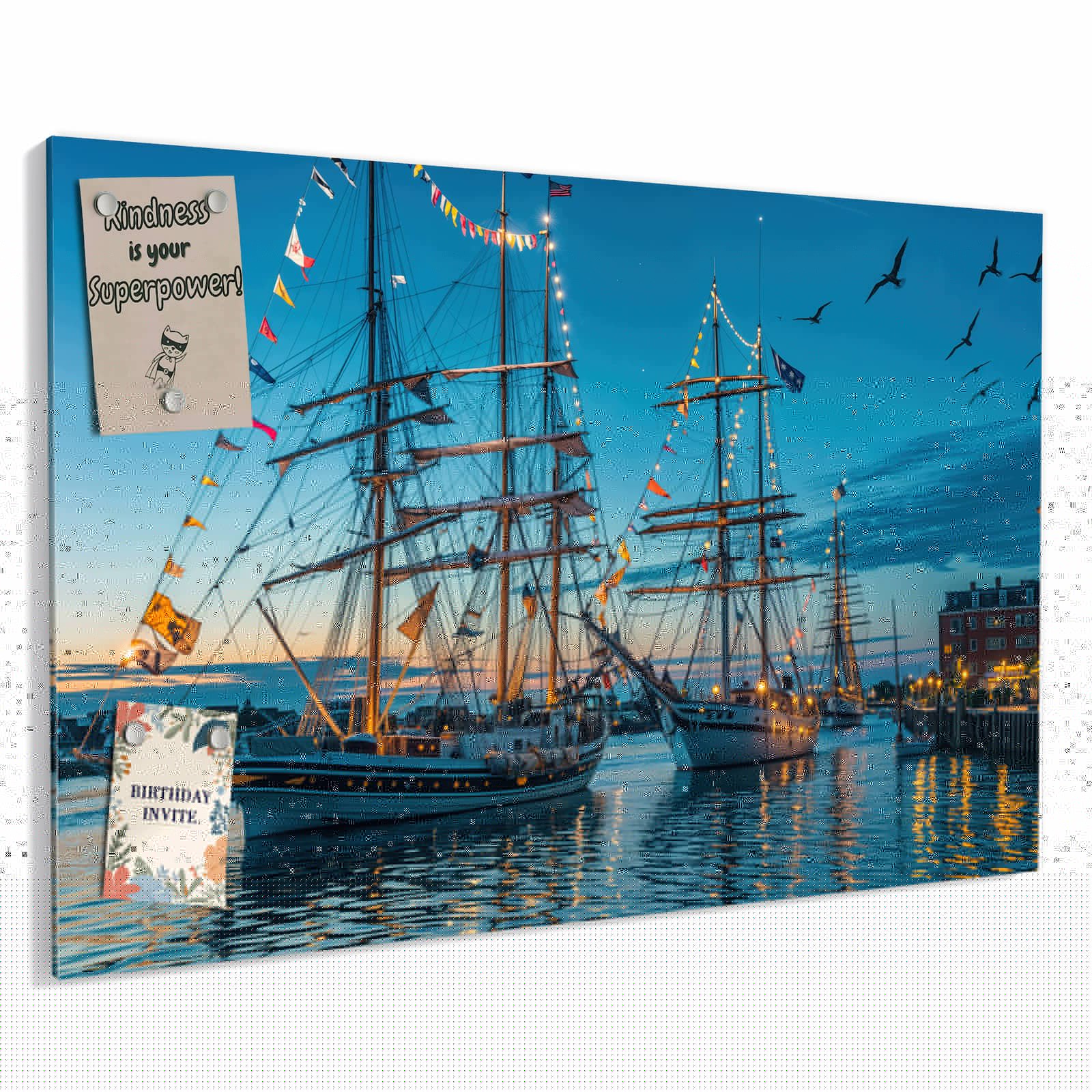 Magnetická tabule – obraz na zeď Slunečník déšť | 60 × 40 cm