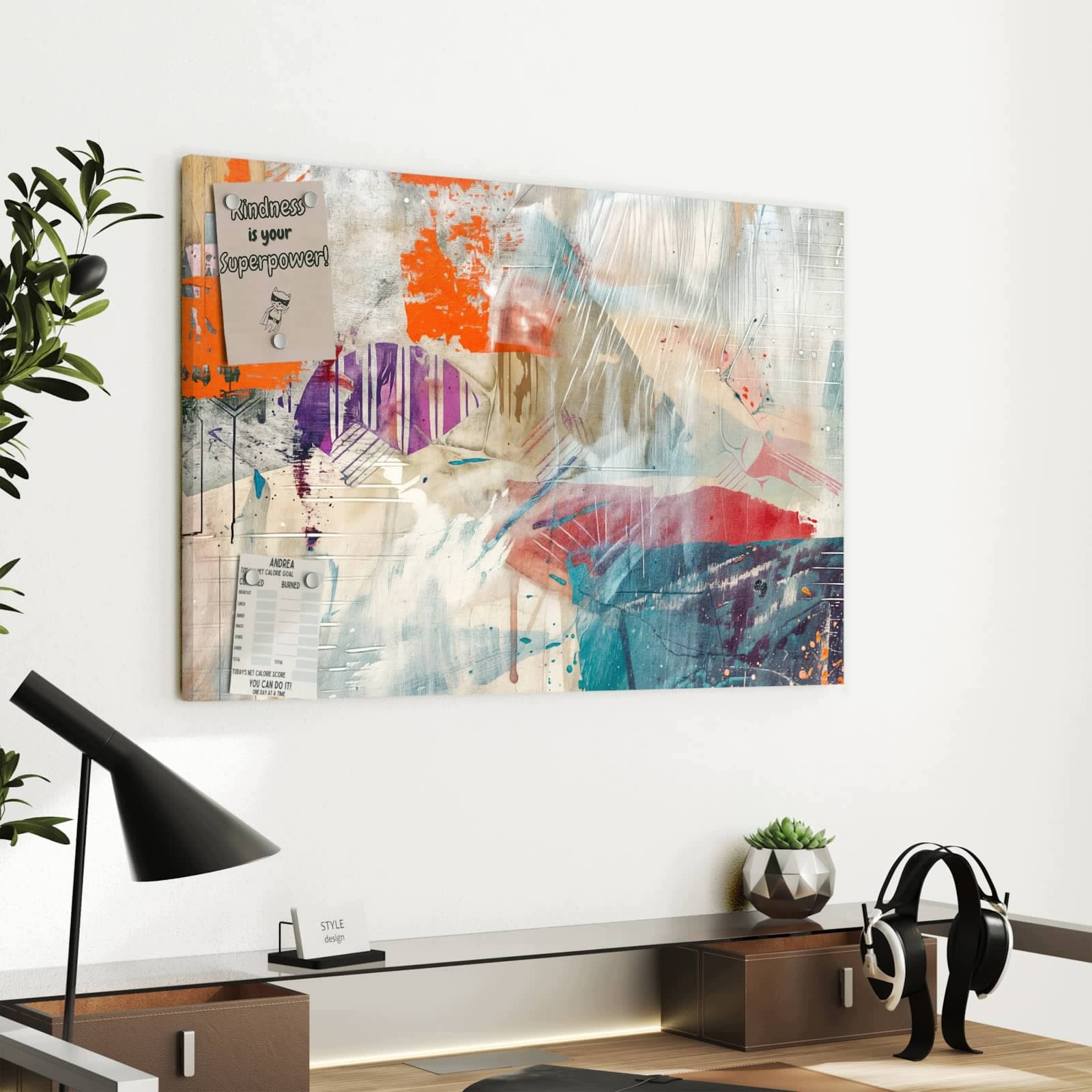 Magnetická tabule – obraz na zeď Asijská krajina | 90 × 60 cm