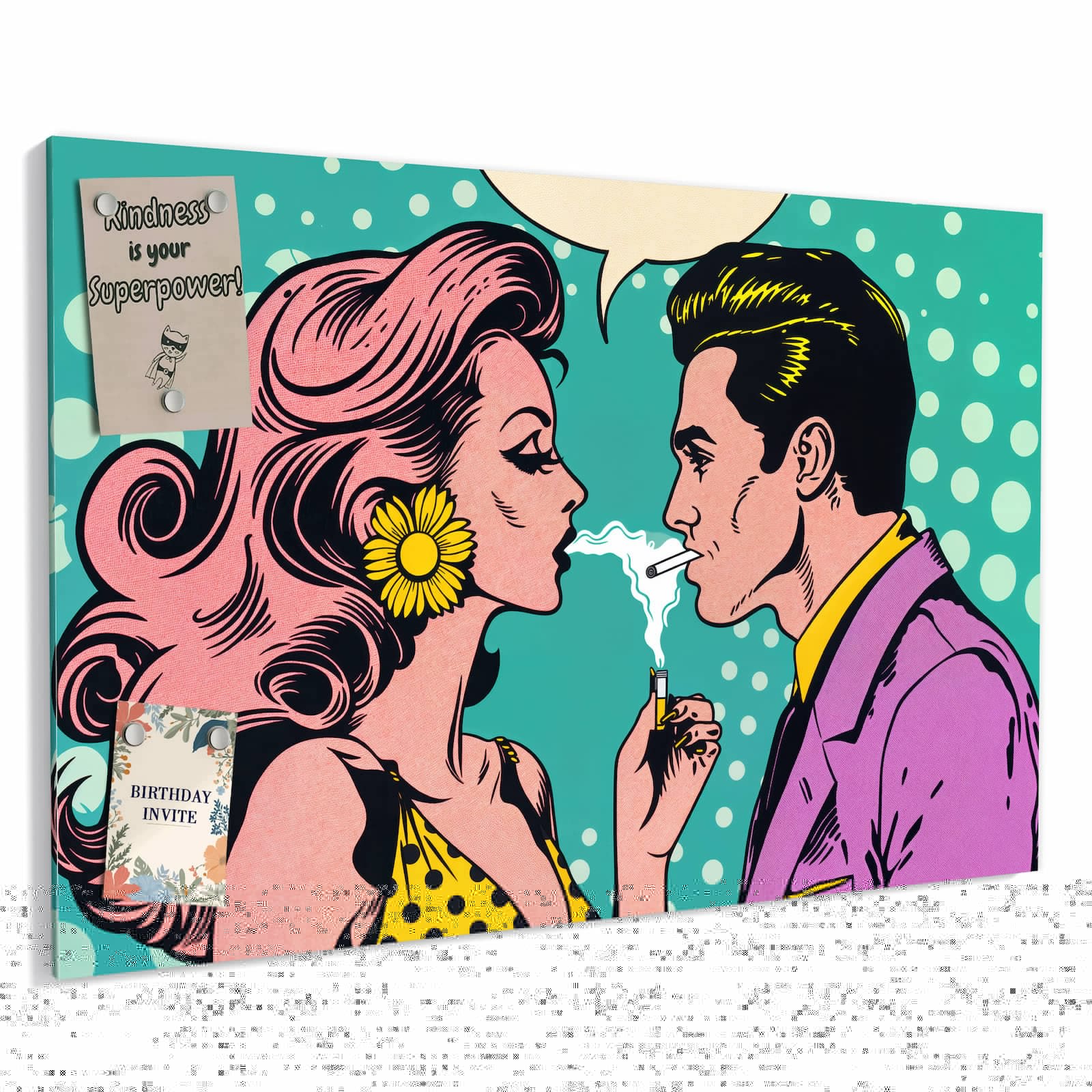 Magnetická tabule – obraz na zeď Měsíční noc na pláži | 90 × 60 cm