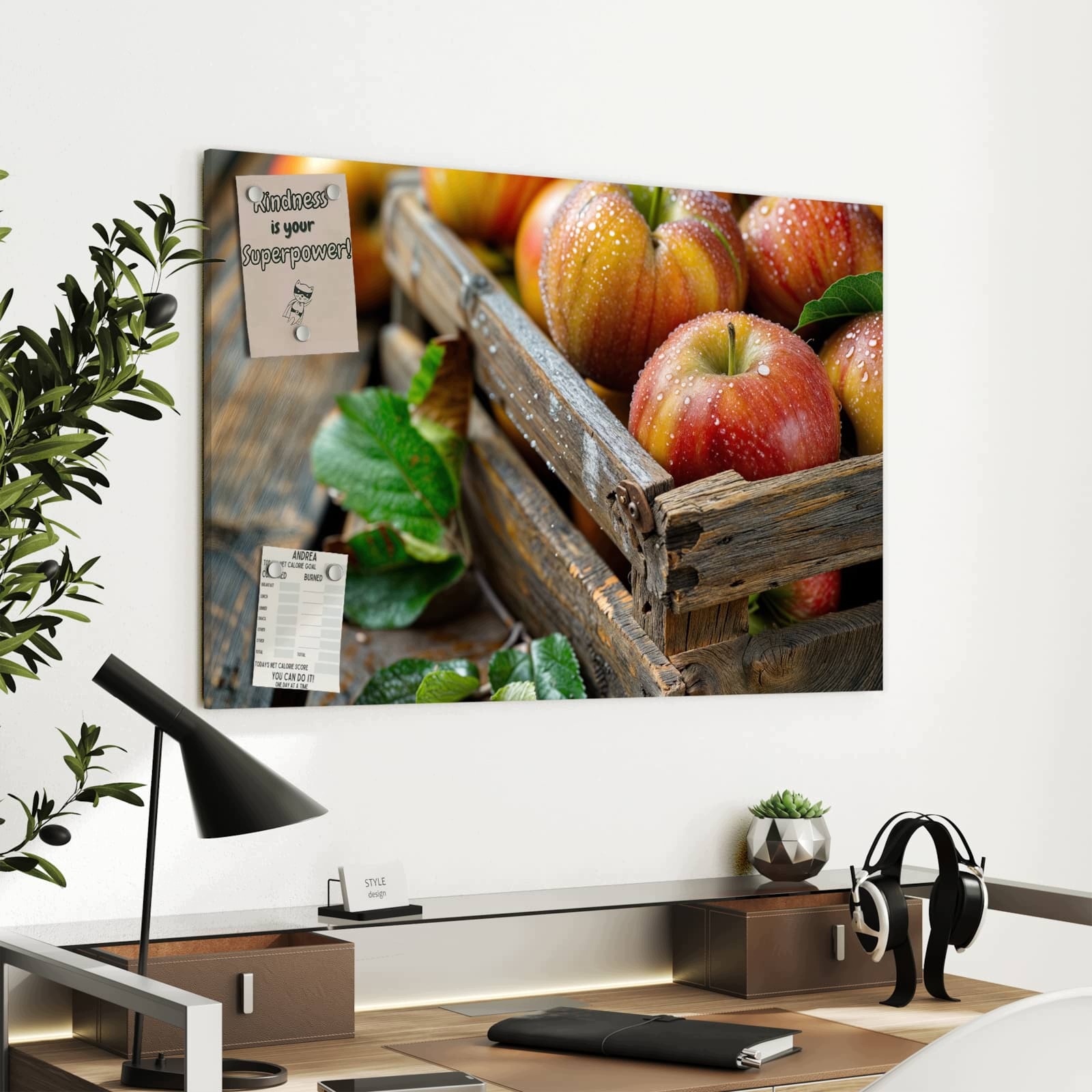 Magnetická tabule – obraz na zeď Měsíční noc na pláži | 90 × 60 cm