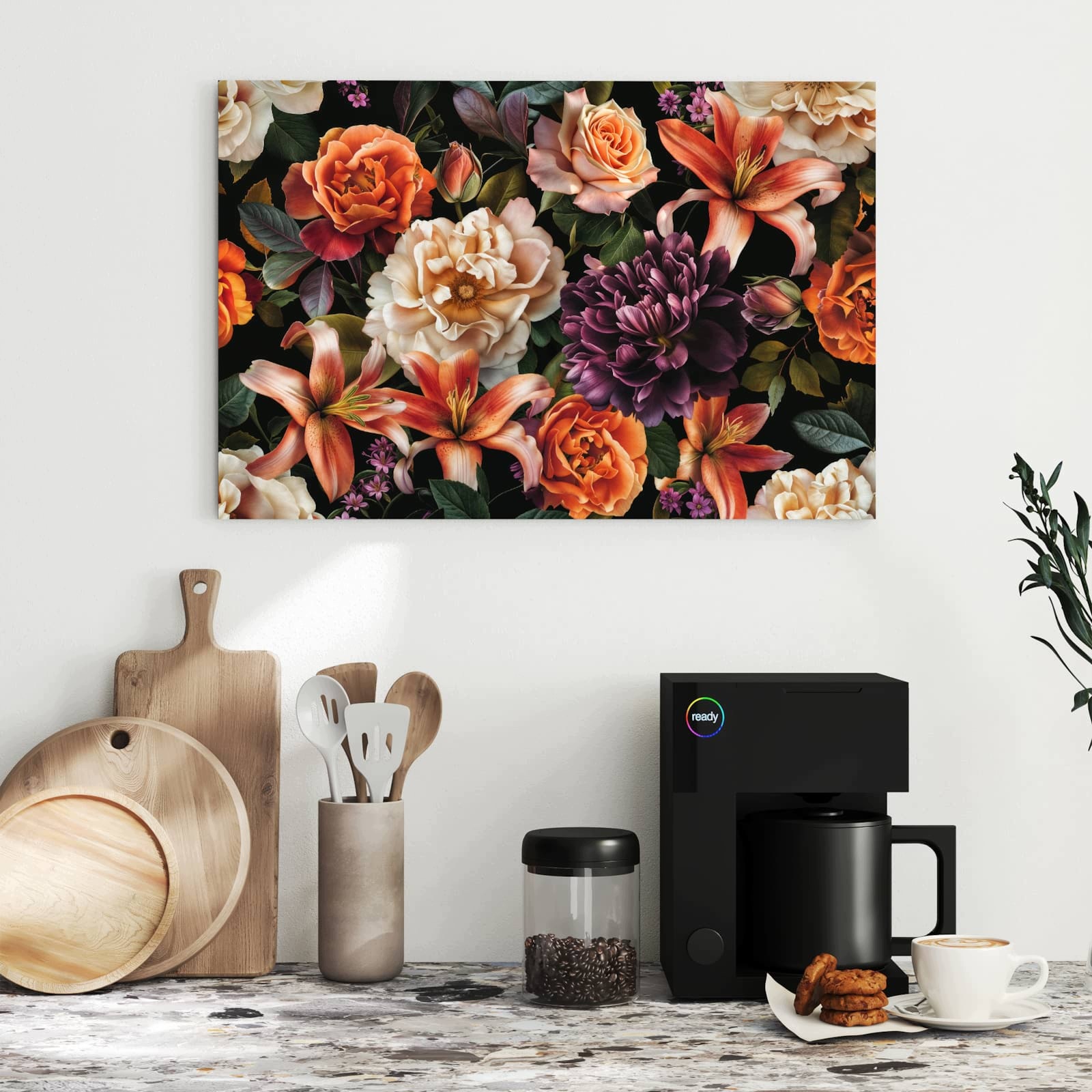 Magnetická tabule – obraz na zeď Nádhera květin | 60 × 40 cm