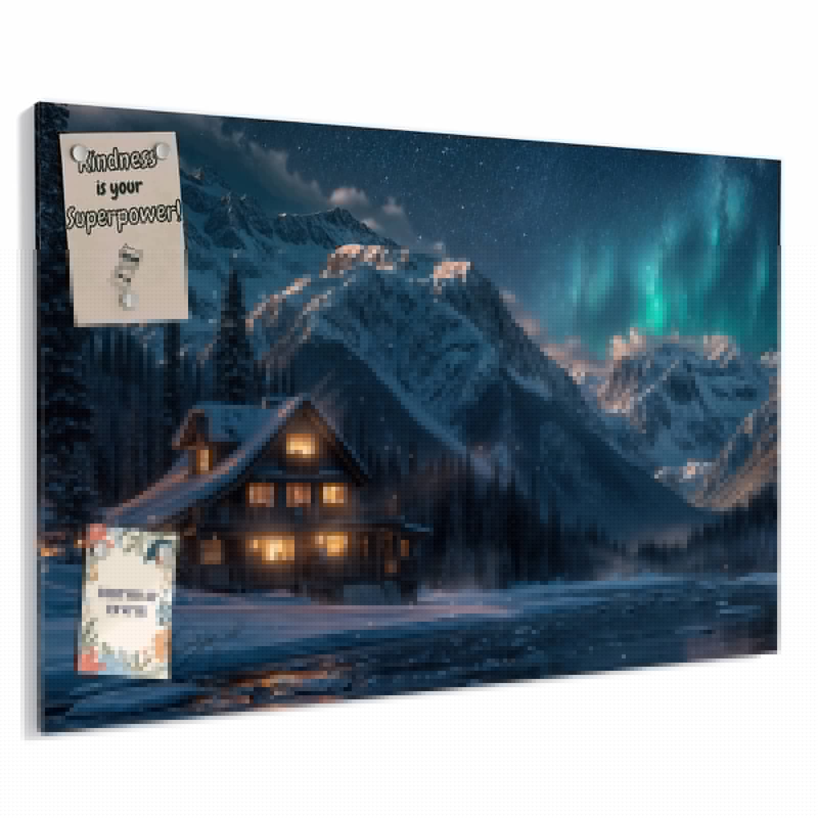 Magnetická tabule – obraz na zeď Květinová louka – umění | 60 × 40 cm