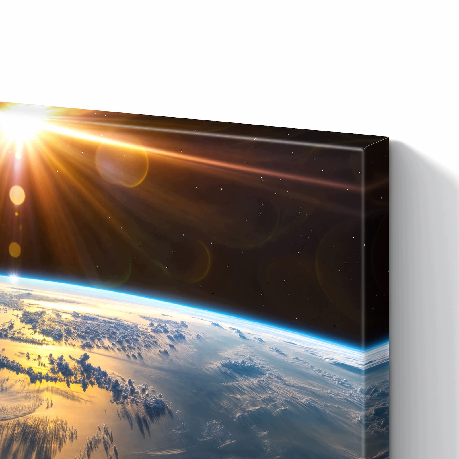 Magnetická tabule – obraz na zeď Východ slunce a Země | 60 × 40 cm